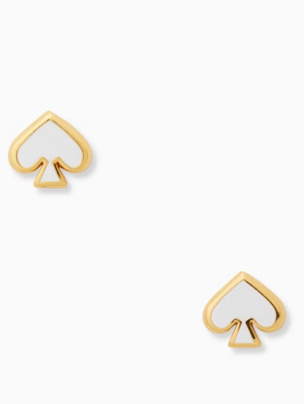 Kate Spade New York Everyday Spade Enamel Studs New